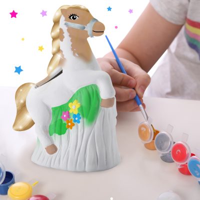 Paint Your Own Horse Money Bank