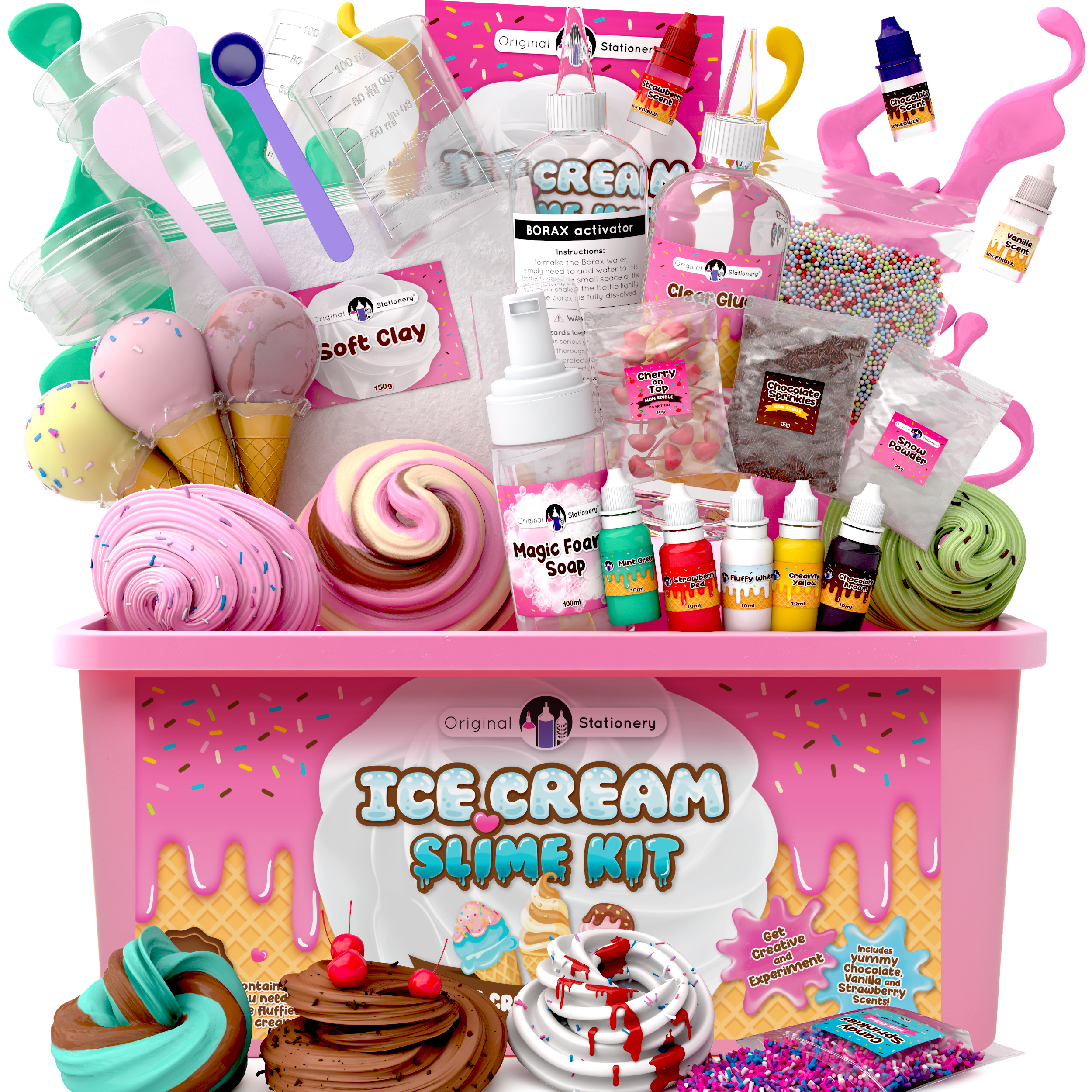 Ice Cream Slime Kit – Original Stationery