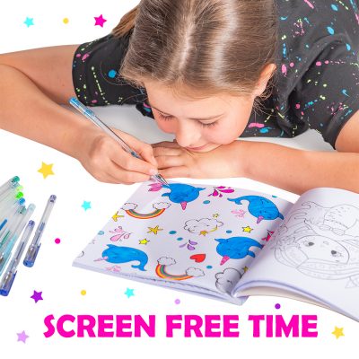 Unicorn and Friends Coloring Book