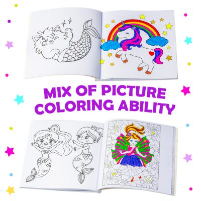 Unicorn and Friends Coloring Book