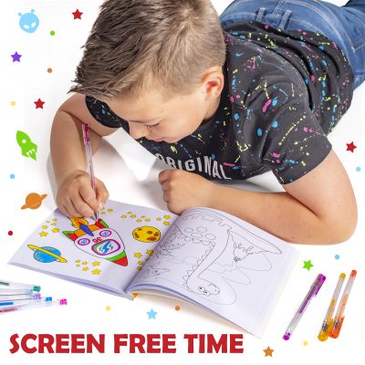Relaxation Coloring Book for Boys