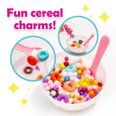 Fun cereal charms
